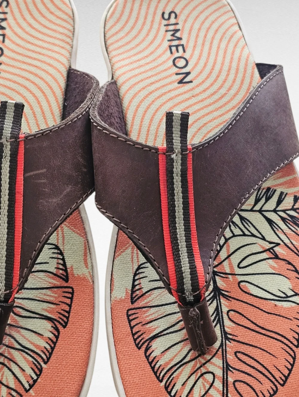 Simeon Flip Flops Size 39